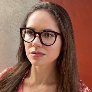 COLE HAAN Eyeglasses CH5002 (604) OXBLOOD New!